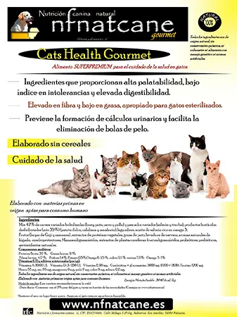 pienso para gatos esterilizados Cats Health